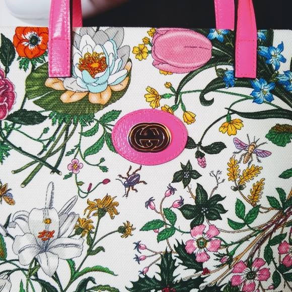 Gucci Authentic Flora Crossbody/Tote #550141 - Picture 8 of 10